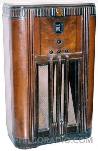 Model 144X - Note: Model 18X shown. Model 144X cabinet is identical in appearance except for the escutcheon.